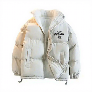 Chaqueta Acolchada Personalizada al por Mayor de Alta Calidad, Cortavientos, Minimalista, Estilo Urbano, Corte Cuadrado, con Logotipo Personalizado para Hombre - Product Image 1