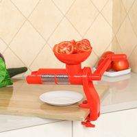 Nieuwe Top Fabrikant Beste Prijs Handmatige Tomatenpers van Plastic voor Thuisgebruik