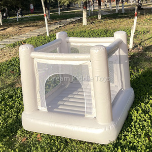 Venta al por mayor silencioso inalámbrico PVC Jumper Bouncer Castillo hinchable burbuja inflable Mini Tumble Bounce House para niños - Product Image 5