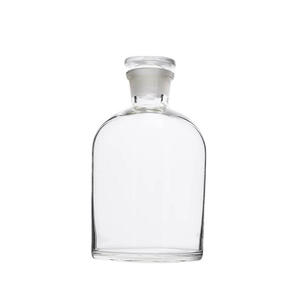 Flacon de réactif en verre borosilicaté de haute qualité, à joint taillé, dépoli, transparent, pour stockage de solvants de laboratoire, à large ouverture ou à col étroit - Product Image 2