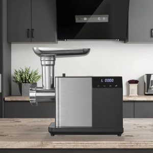 Picadora de Carne Eléctrica para Restaurante y Hogar, Carcasa de Acero Inoxidable, Alta Capacidad 2.0 Kg/min, Máquina para Hacer Salchichas Automática y Segura - Product Image 3