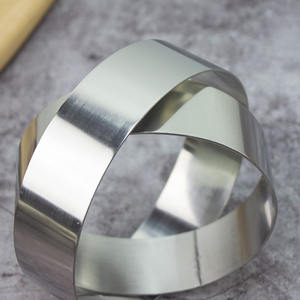 Vente en gros de plusieurs tailles d'anneaux de cuisson de gâteau en Mousse d'acier inoxydable anneau de tarte outils de cuisson de Dessert - Product Image 6