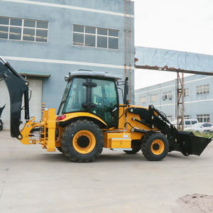 नए यूरो 5 स 4x4 डीजल खुदाई लोडर निर्माण और कृषि के लिए, गियरबॉक्स और मोटर से लैस - Product Image 3