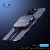Nouveau SSD NVMe portable magnétique HD02/HD17 PD 100W, disque SSD portable USB 3.2 Type-C 512 Go 1 To 2 To 4 To
