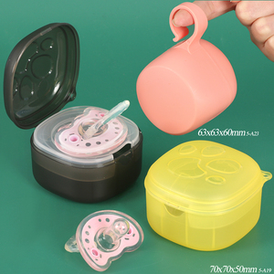 SUNSHING OEM ODM Boîte de rangement pour sucettes et anneaux de dentition pour bébé avec poignée pour sac à couches - Product Image 1