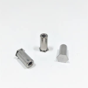 Entretoise aveugle autotaraudeuse hexagonale pour BSO <span class=keywords><strong>BSOS</strong></span> pour tôles, écrous PE - Product Image 2