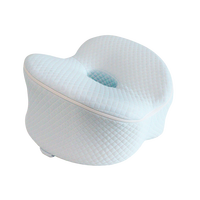 Coussin de jambe matelassé personnalisé en mousse à mémoire de forme avec couche d'air rafraîchissante pour soulager les douleurs aux cuisses, amovible, lavable, soutien thérapeutique