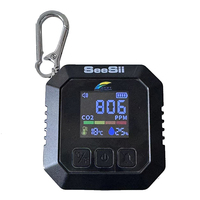 Compteur de CO2 intelligent portable et détecteur de PM2.5 température et humidité portables moniteur de qualité de l'air Wifi analyseurs de gaz à bas prix