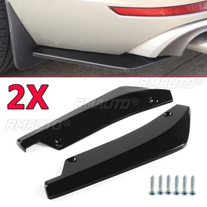 A Pair Universal <b>Car</b> Rear Bumper Lip <b>Diffuser</b> Splitter Canard Angle Side Skirt Extension Bumper Spoiler Decorative Protection - Product Image 1