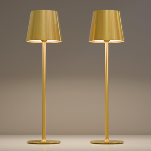 Lampes de table tactiles d'extérieur, lampe de bureau moderne pour chambre à coucher, lampe de table sans fil rechargeable pour bar et restaurant avec port de charge USB - Product Image 1