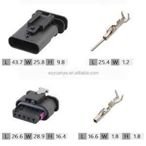 Đầu nối cảm biến maf không thấm nước 1-2141521-1/1-1718806-1 cho phích cắm điện VW/AUDI-Auto, dây nịt Đồng hồ đo lưu lượng không khí - Product Image 4