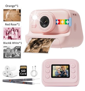 กล้องพิมพ์ภาพทันที Jumon รุ่น S9 สำหรับเด็ก กล้องของเล่นพลาสติก DSLR เซ็นเซอร์ CMOS รองรับ MicroSD วิดีโอ 4K มุมกว้าง 120 องศา หน้าจอ 2.4 นิ้ว - Product Image 4