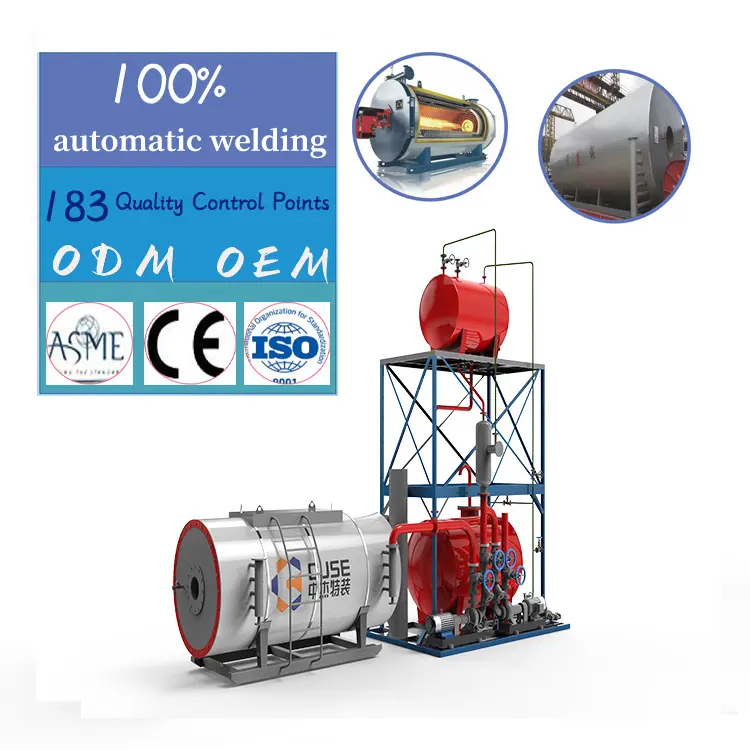 CJSE China full industrial oil/gas fired thermal oil boiler 500 KW 1200 KW thermal oil boiler price for sale