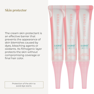Crème isolante <span class=keywords><strong>pour</strong></span> le cuir chevelu, protection contre <span class=keywords><strong>les</strong></span> taches, crème barrière <span class=keywords><strong>pour</strong></span> la coloration des cheveux, protecteur de ligne capillaire - Product Image 2