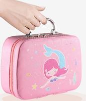 Happlay – Nouveau Kit de Maquillage Scintillant Sûr et Non Toxique en Plastique pour Enfants – Jouet de Beauté Brillant avec Vernis à Ongles et Brillant à Lèvres pour Filles