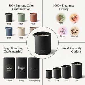 Luxury <b>Massage</b> <b>Oil</b> <b>Candle</b> With Pouring Spout Matte Morandi Ceramic For Minimalist Home Spa Wholesale Private Label Premium - Product Image 2