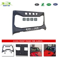 Fenêtres de voiture cadre de pare-brise avant pour jeep pour wrangler jl accessoires de voiture