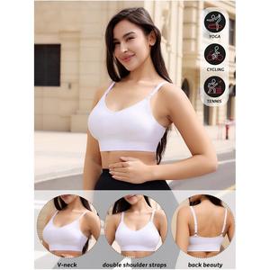 <span class=keywords><strong>Reggiseno</strong></span> Sportivo Leggero Traspirante Previene il Cedimento Abbigliamento Sportivo Base Fluido per Musica e Strumenti Musicali - Product Image 1