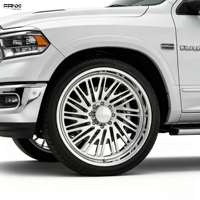 Jantes chromées personnalisées 20 22 24 26 pouces, jantes forgées monobloc, jantes forgées 6x5.5 6x139.7 pour Denali GMC