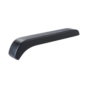 Accoudoir en PU pour chaise de bureau, type fixe noir, ensemble de 2 pièces, accessoire de quincaillerie P36 - Product Image 4