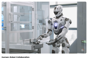 Robot humanoïde avancé INTL Ver T800 173 29DoF avec batterie à semi-conducteurs à longue autonomie 4H et radar laser 360° pour événements et expositions - Product Image 2