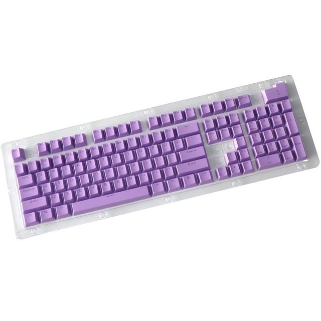 Wireless Mechanical Gaming Keyboard DIY PBT ABS Keycaps Switch ANSI/ISO Layout Double Color Injection French/Spanish/Japanese