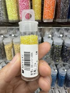 Cuentas de Vidrio <span class=keywords><strong>Miyuki</strong></span> <span class=keywords><strong>Delica</strong></span> 11/0 Japonesas Originales, Multicolores, 10g 100g 500g, Cuentas Sueltas para Fabricación de Joyería DIY, Venta al Por Mayor - Product Image 5