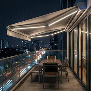 <span class=keywords><strong>Toldo</strong></span> Retráctil <span class=keywords><strong>Automático</strong></span> Innovador <span class=keywords><strong>con</strong></span> <span class=keywords><strong>Sensor</strong></span> <span class=keywords><strong>de</strong></span> Lluvia, <span class=keywords><strong>Toldo</strong></span> Motorizado para Jardín - Product Image 6