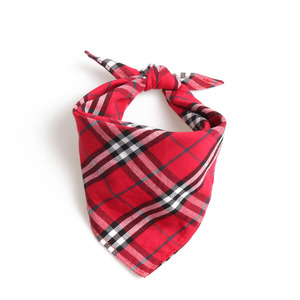 Großhandel Haustier-Dreieckstuch, Sabbertuch für Hunde, Doppellagiges Schottisches Hundehalsband, Hersteller Fabrik OEM/ODM - Product Image 4