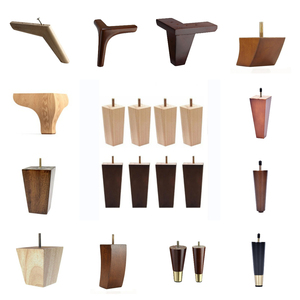 Nhà Máy Giá gỗ màu đen sofa chân Bàn cà phê Ghế chân bàn ăn ghế gỗ cơ sở chân gỗ đồ nội thất Ghế khung - Product Image 1