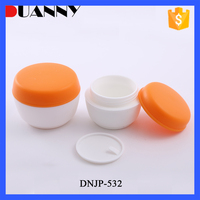 Flacon pompe sans air double couche en PP personnalisable 30ml 60ml, pot cosmétique vide avec impression sérigraphique
