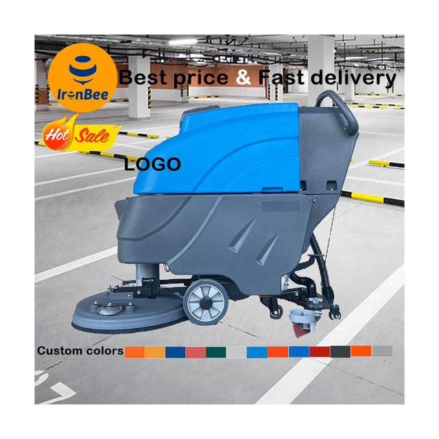 Autonomous Industrial Floor Scrubber: Smart Cleaning for Warehouses - Main Image