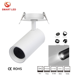 <b>SMART</b> 10W-40W Aluminum COB LED Track Light for Mall 5-Year Warranty AC 85-265V Dimmable CRI 90 Tunable White Modern <b>Lighting</b> - Product Image 4