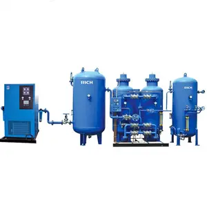 Generatore di ossigeno medico PSA ricco del contenitore con il generatore di ossigeno di elevata purezza della stazione di rifornimento della bombola di ossigeno