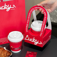 Gobelets à café jetables tendance avec couvercles, emballage commercial à emporter, gobelets en papier imprimés avec estampage à chaud et finition haut de gamme