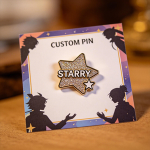 Pin de Solapa Personalizado con Esmalte Duro Brillante, Estilo Anime, <span class=keywords><strong>Manga</strong></span> y Dibujos Animados, Regalo para Eventos de Anime, Colección de Pasatiempos, Recuerdo - Product Image 1