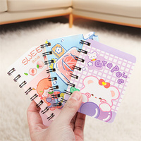 Material Escolar Personalizado, Cuaderno de Espiral con Hojas Sueltas, Tapa Dura, Mini Diario, Bloc de Notas, Venta Caliente, 80 Hojas, 80x105mm