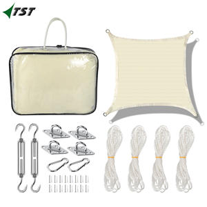 Toldo vela de malla Cuadrado <span class=keywords><strong>5x5</strong></span> BEIGE - Product Image 6