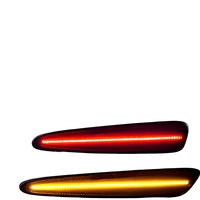 GEMPRO Chevrolet Corvette C6 2005-2013 Feux de position de pare-chocs à LED bleu glace avec lentille fumée 12V Avant/Arrière Rétrofit/Amélioration US