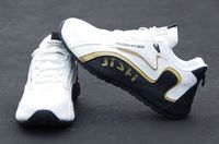 Nouvelles Chaussures de Sport Décontractées en Cuir pour Hommes, Style Coussin d'Air Antidérapant, Idéales pour la Course, Usage Polyvalent, Vente en Gros Transfrontalière