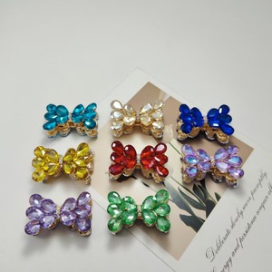 Double Side Teardrop Rhinestone <b>Bow</b> Alloy Earring Accessories For DIY Jewelry Making 080 Jinhua Origin Fall 2025 - Product Image 2