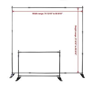 Telones de Fondo Personalizados con Soporte, Fondo Virtual para <span class=keywords><strong>Zoom</strong></span> con Logotipo Impreso - Product Image 6