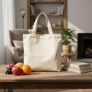 Sac fourre-tout en toile professionnel et tendance avec fermeture éclair, couleurs personnalisables et service OEM/ODM pour les marques partenaires - Product Image 2