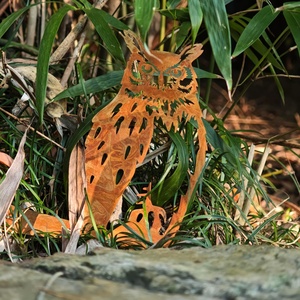 Ensemble d'ornements de jardin Flamingo Rose, Décoration de jardin moderne en acier inoxydable résistant aux intempéries, Heron dansant, Sphère, Libellule, Clim - Product Image 3