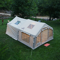 Tente gonflable de camping Coody 8.0+Framed Foyer Air - beige, simple, portable, imperméable