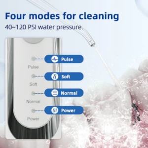 Irrigador Bucal de 4 Modos, Económico, al por Mayor, Impermeable IPX7, Dispositivo Eléctrico para Limpieza Dental, para el Hogar y Viajes, Hilo Dental, Irrigador Bucal - Product Image 6