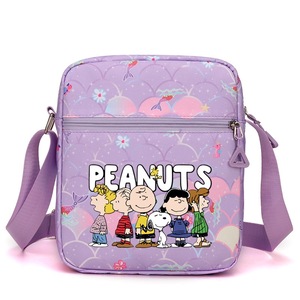 Prodotti di Tendenza: Borsa Quadrata Piccola SnoopyY in Tessuto Oxford per Ragazze e Donne, Borsa a Tracolla Leggera da Viaggio per Cellulare - Product Image 1