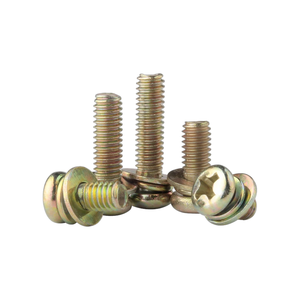 <span class=keywords><strong>Vis</strong></span> à tête hexagonale en acier inoxydable 304 316 DIN912, fixation combinée 3-en-1 avec rondelle plate et rondelle à ressort M2-M16 - Product Image 4
