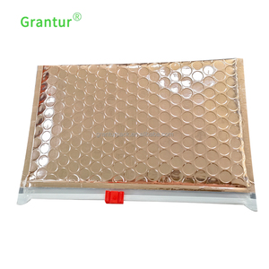 Tùy chỉnh kim loại Holographic Poly bong bóng bưu phẩm bảo vệ độn phong bì không thấm nước vận chuyển túi cho doanh nghiệp nhỏ Poly bưu phẩm - Product Image 3