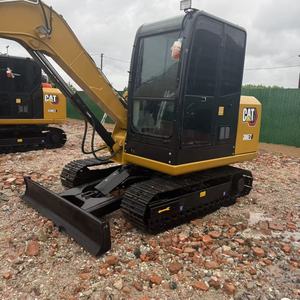 Excavatrice sur chenilles Caterpillar 306E2 d'occasion, 6 tonnes, d'origine japonaise, faible nombre d'heures de fonctionnement, bon état, petite excavatrice hydraulique - Product Image 2